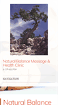 Mobile Screenshot of naturalbalancemassagelangford.com